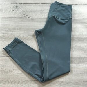 Lululemon Align‎ High-Rise Pant 25” Sz 4 Utility Blue